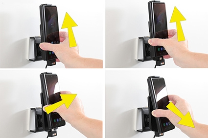 Brodit Aktiv hållare för fast installation, Samsung Galaxy Z Fold4 5G/Fold5