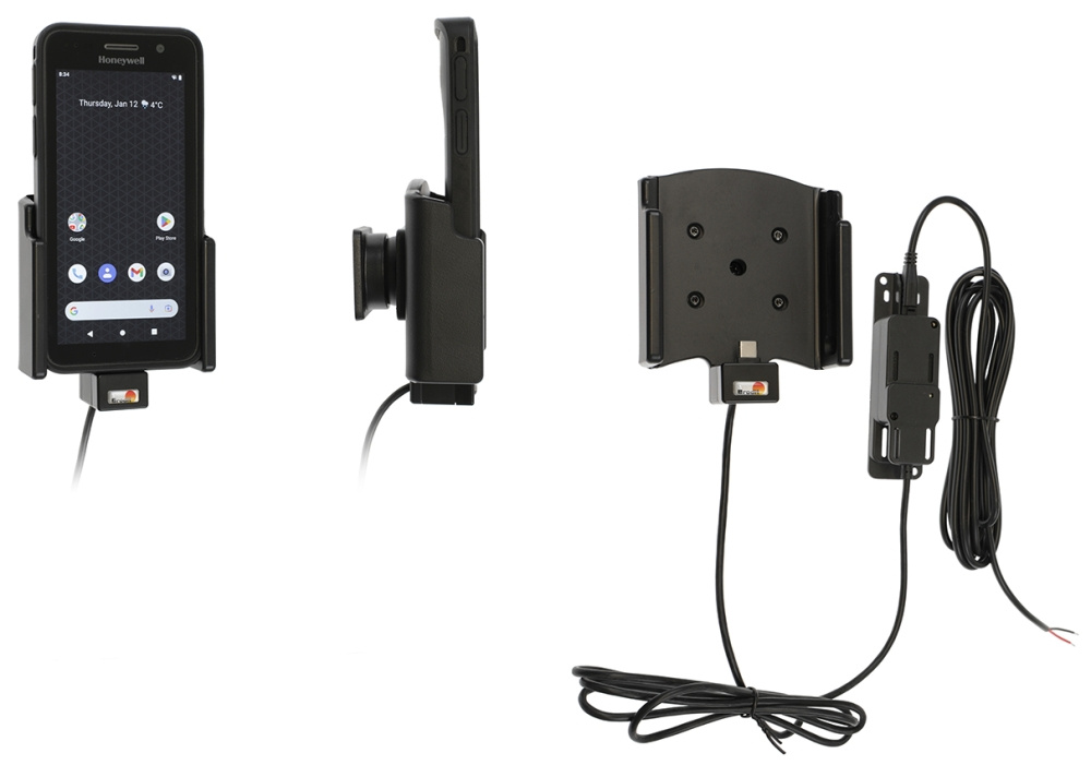 Brodit Aktiv hållare för fast installation, Honeywell CT30XP/CT37