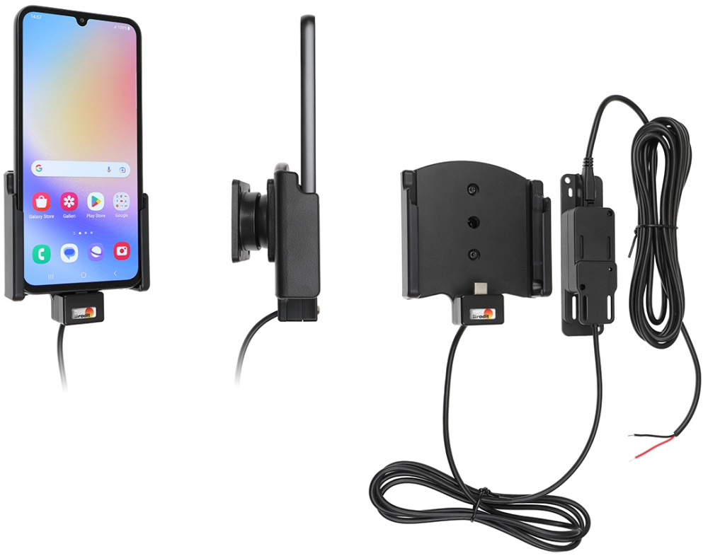 Brodit Aktiv hållare för fast installation, Samsung Galaxy A34 5G 