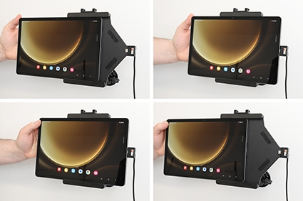 Brodit Aktiv hållare för fast installation, Samsung Galaxy Tab S9 FE SM-X51x 