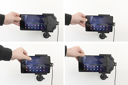 Brodit Aktiv hållare för fast installation, Samsung Galaxy Tab A9 SM-X110/SM-X115 