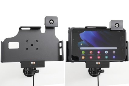 Brodit Hållare med nyckel-lås, Samsung Galaxy Tab Active 2 SM-T390/SM-T395/3 SM-T570/SM-T575/5 SM-X300/SM-X306B