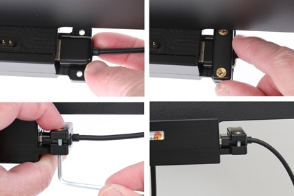 Brodit Hållare med nyckel-lås, Samsung Galaxy Tab Active Pro T540/T545/T547/T547U 