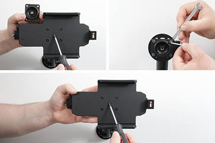 Brodit Hållare med nyckel-lås, Lenovo Tab M8 4th Gen 