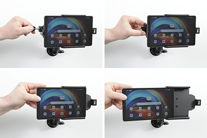 Brodit Hållare med nyckel-lås, Lenovo Tab M8 4th Gen 