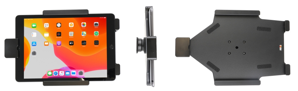 Brodit Hållare med fjäder-lås, Apple iPad 10.2 7th Gen (A2197, A2198, A2200)/8th Gen (A2428, A2429, A2430, A2270)/9th Gen (A2602, A2603, A2604, A2605)