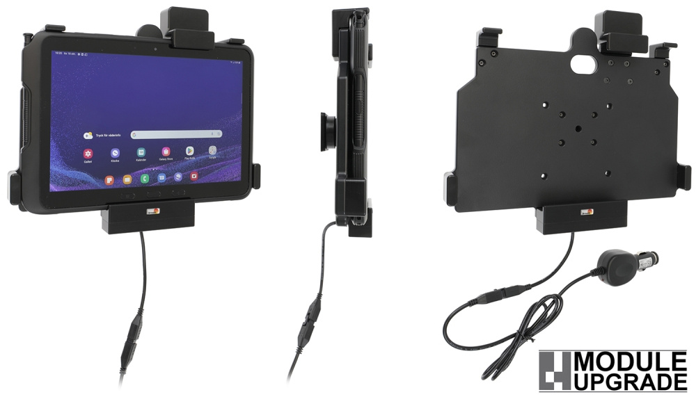 Brodit Hållare med fjäder-lås, Samsung Galaxy Tab Active 4 Pro SM-T630/SM-T636 