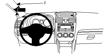 ProClip Monteringsbygel Subaru Impreza/XV 12-15, Vänster