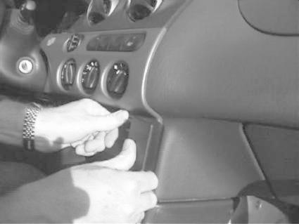 ProClip Monteringsbygel Ford Cougar 99-07, Vinklad