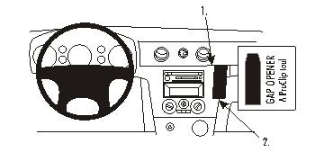 Brodit ProClip, Mitsubishi Outlander 03-06