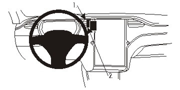 Brodit ProClip, Tesla Model S/X 13-20