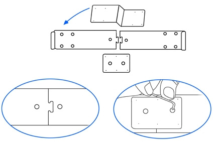 Brodit ProClip, Tesla Model 3 24-