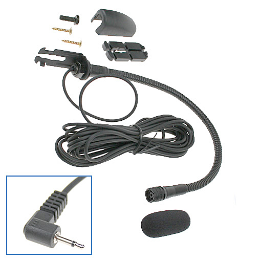 Svanhalsmikrofon med 3.5mm, 6 meter kabel