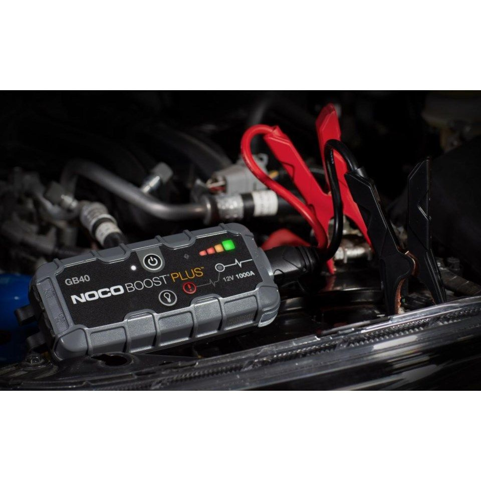 NOCO Boost Plus GB40, startbooster på 1000A