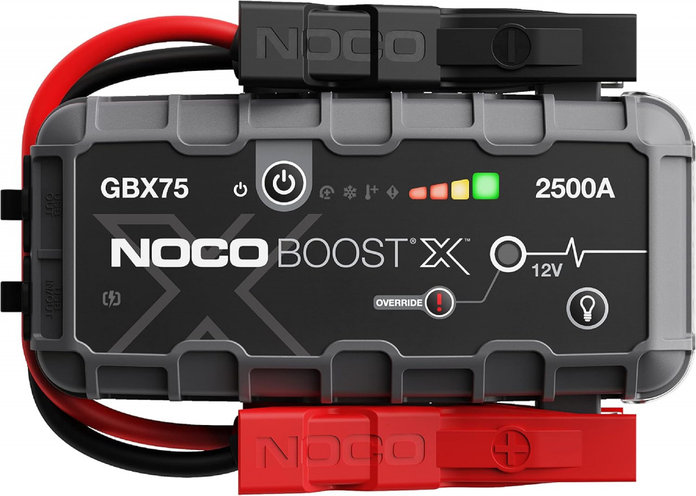NOCO Boost X GBX75, 12V startbooster på 2500A