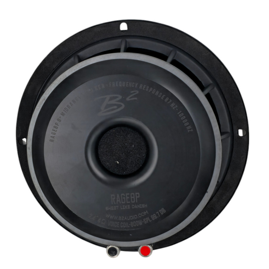 B² audio RAGE8PV3, 8” midbas