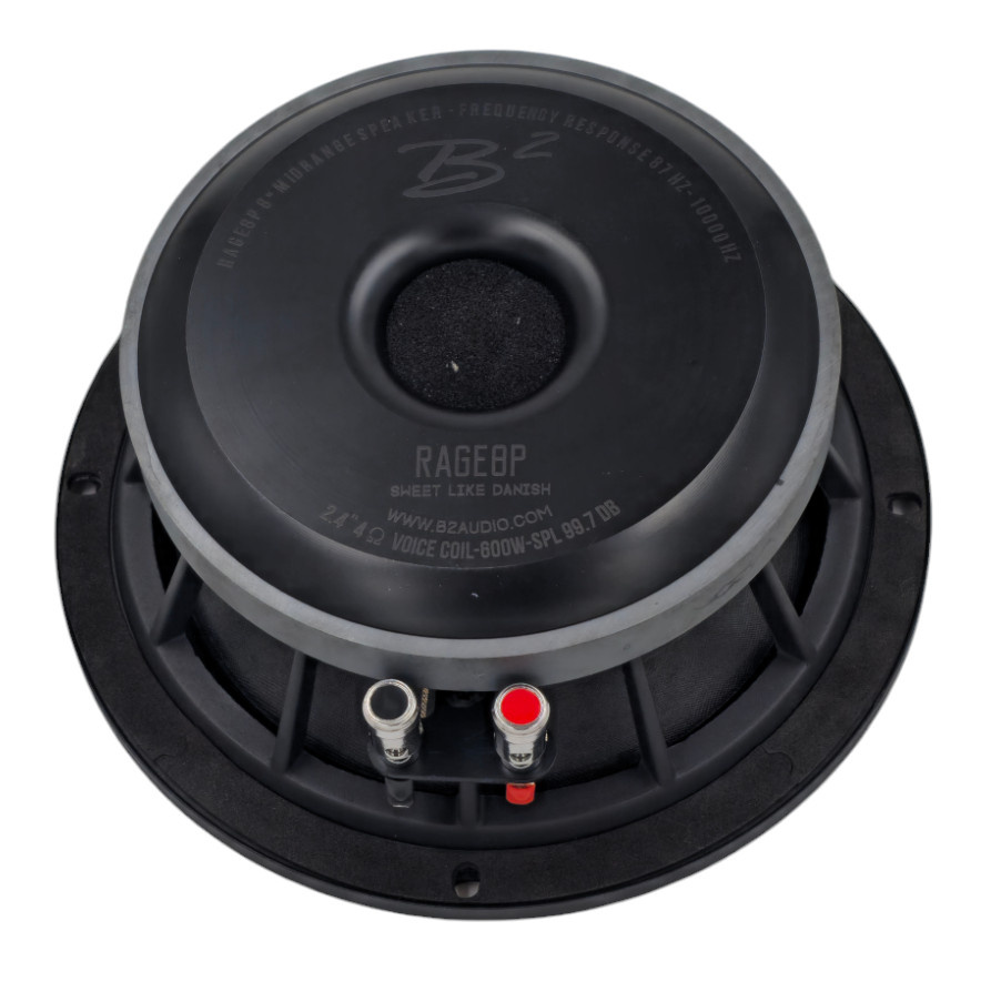 B² audio RAGE8PV3, 8” midbas