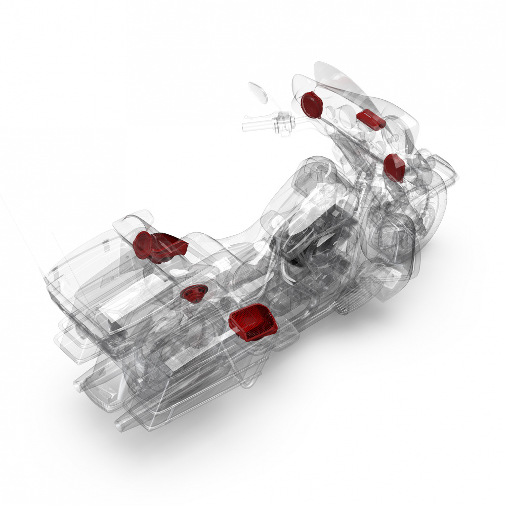 Rockford Fosgate HD14U-Stage 3 Högtalarpaket