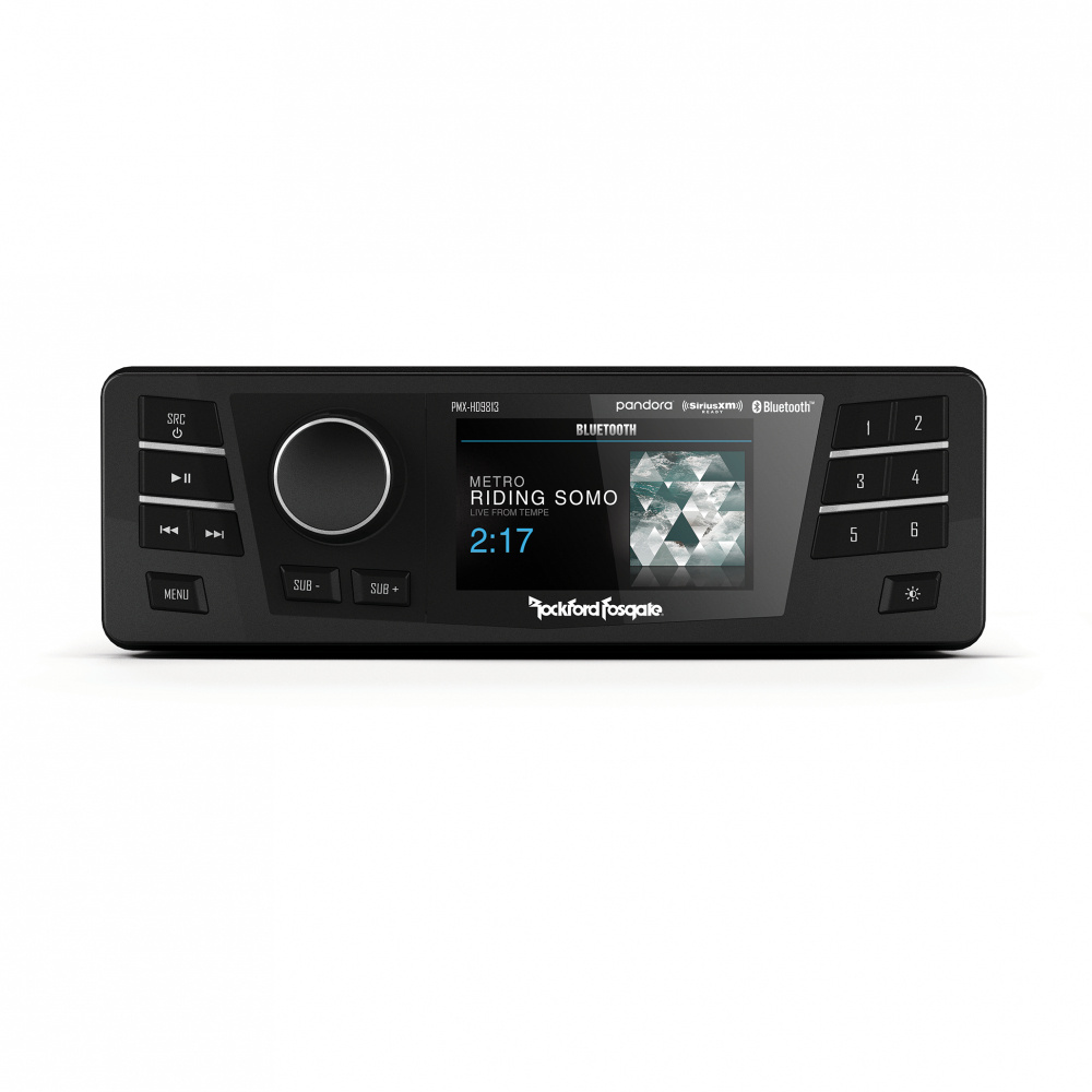 Rockford Fosgate Digital Media receiver för Harley-Davidson