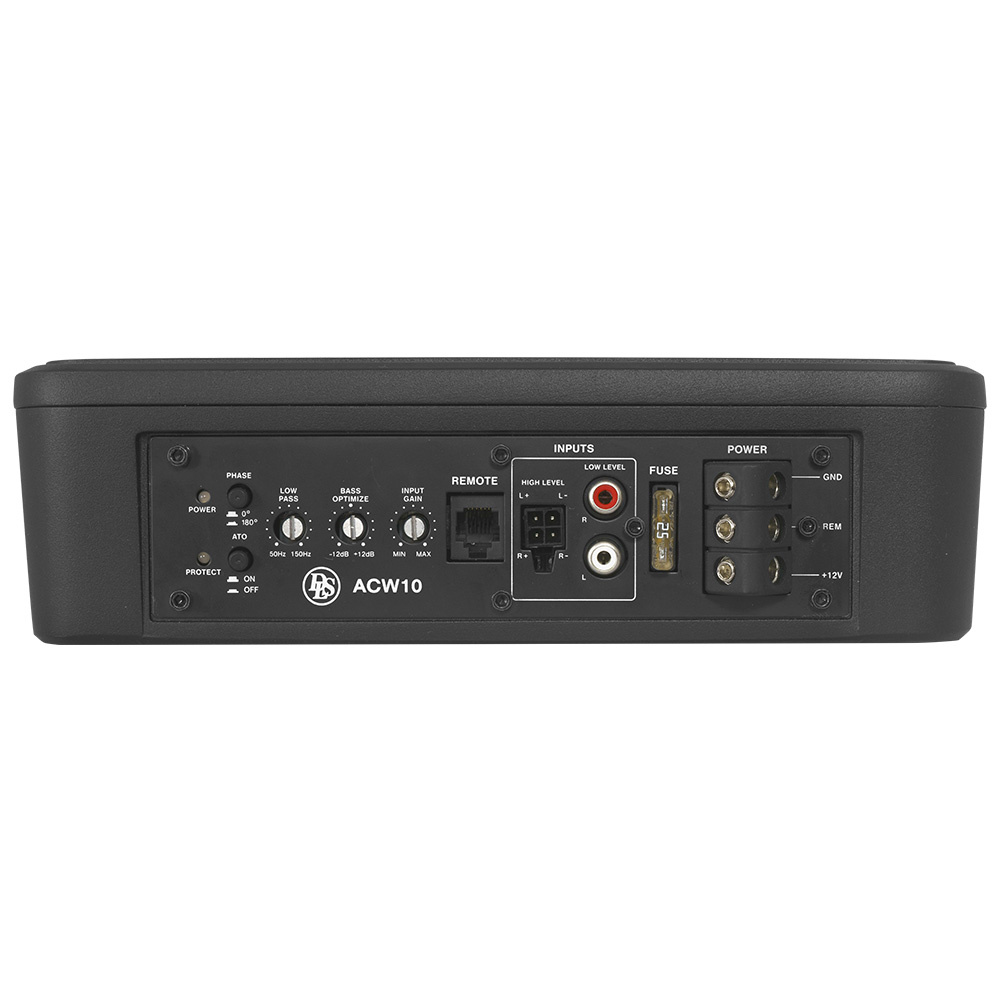 DLS ACW10, grym undersätesbas!