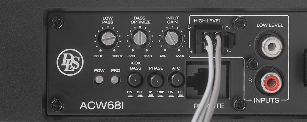 DLS ACW68i, kompakt undersätesbas