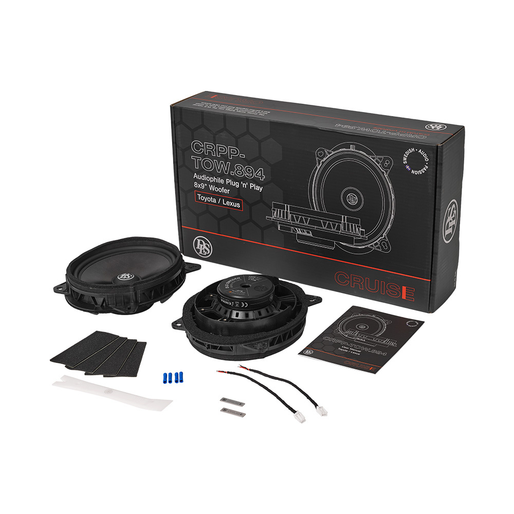 DLS Cruise CRPP-TOW.894, modellanpassad bas/mellanregister till Toyota & Lexus