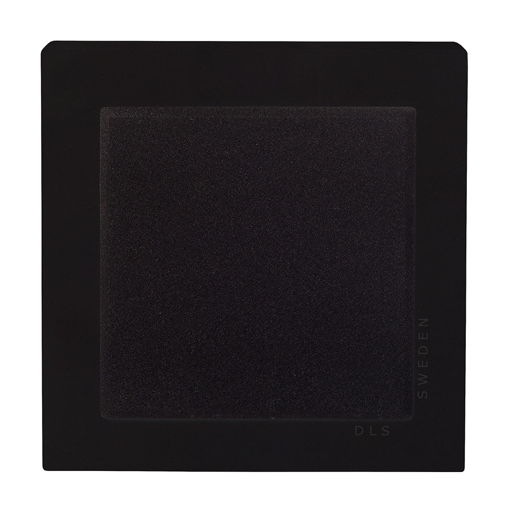 DLS Flatbox Slim Mini vägghögtalare i mattsvart, styck