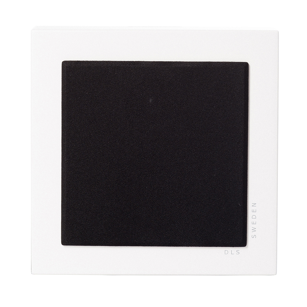 DLS Flatbox Mini on-wall högtalare i mattvitt, styck