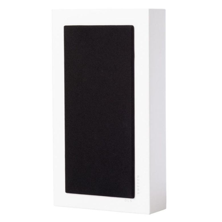 DLS Flatbox Midi on-wall högtalare i mattvitt, styck