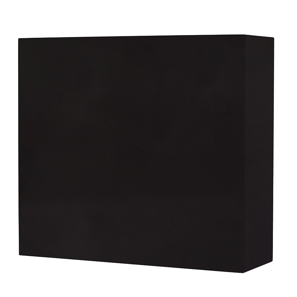 DLS Flatsub Midi vägghängningsbar aktiv subwoofer, mattsvart