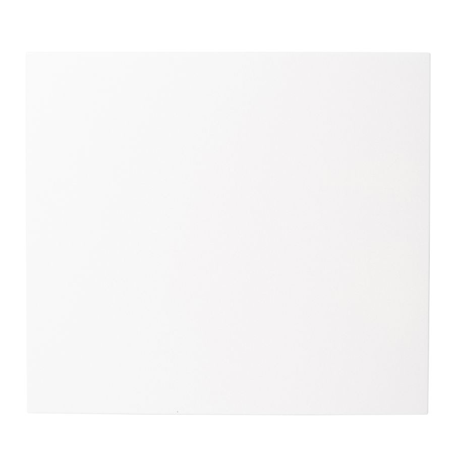 DLS Flatsub Midi vägghängningsbar aktiv subwoofer, mattvit