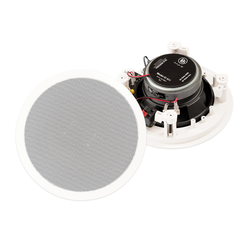 DLS IC 611, 6.5'' inbyggnadshögtalare, par