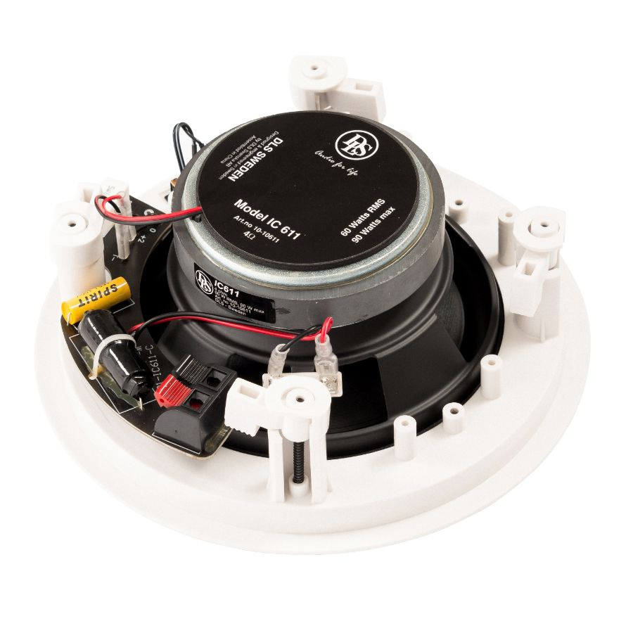 DLS IC 611, 6.5'' inbyggnadshögtalare, par