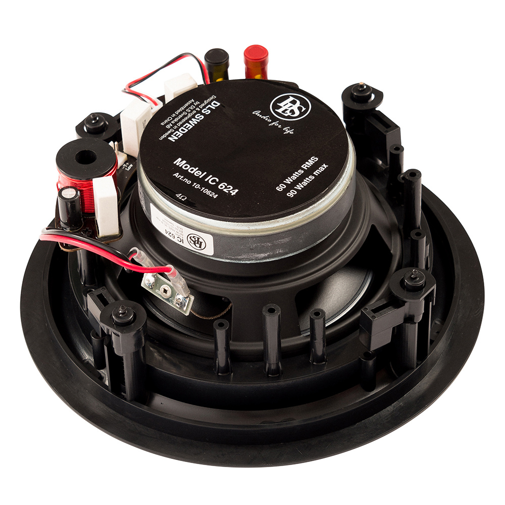 DLS IC624, 6.5'' inbyggnadshögtalare, par