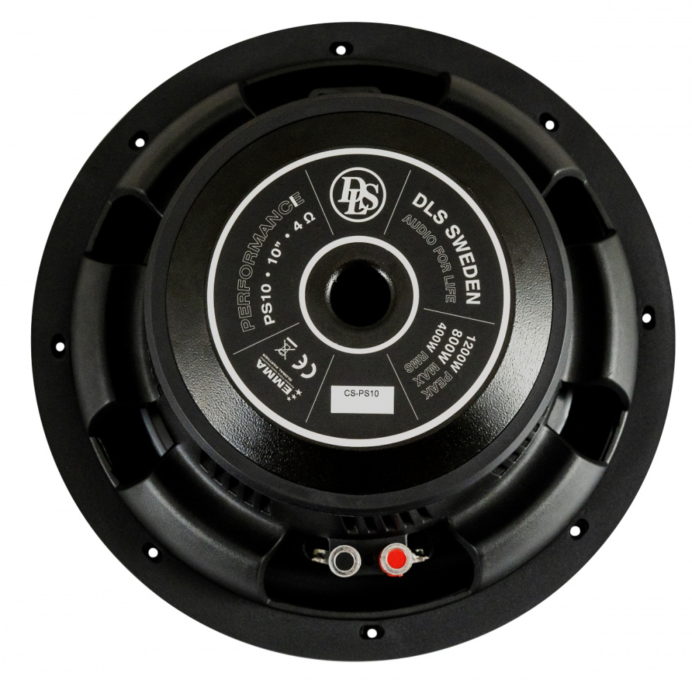 DLS Performance PS10, slimmad 10 tums bas