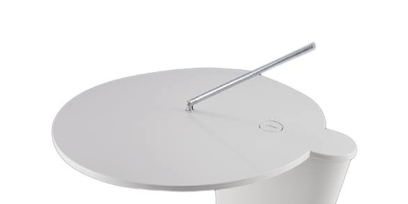 Gazelle Pro TV/FM Husbilsantenn 12/24V