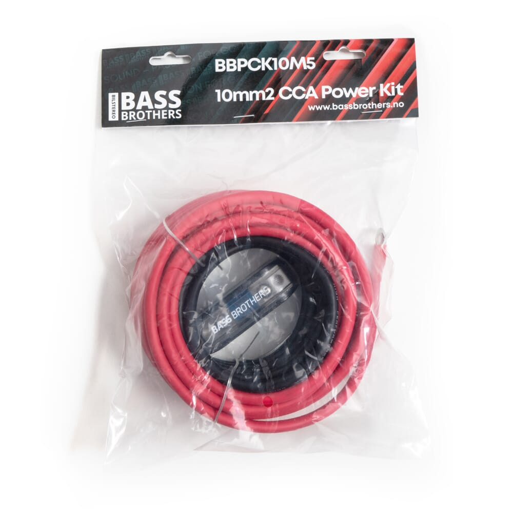 BB 10mm² strömkabelkit, 5.5m+2.5m