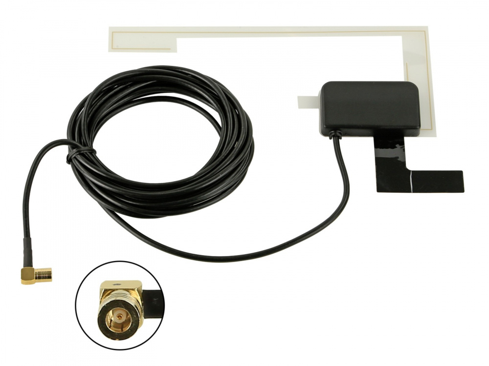 ACV Fönstermonterad DAB-antenn, 3 meter