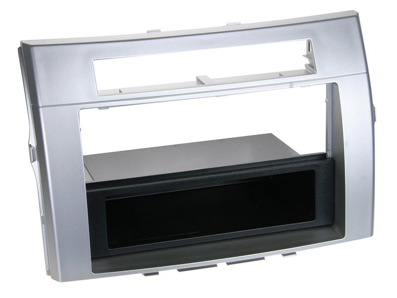 Monteringsram 1-din Toyota Corolla Verso -2009 silver