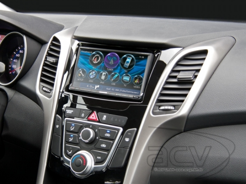 Monteringsram 2-din Hyundai i 30 2012-