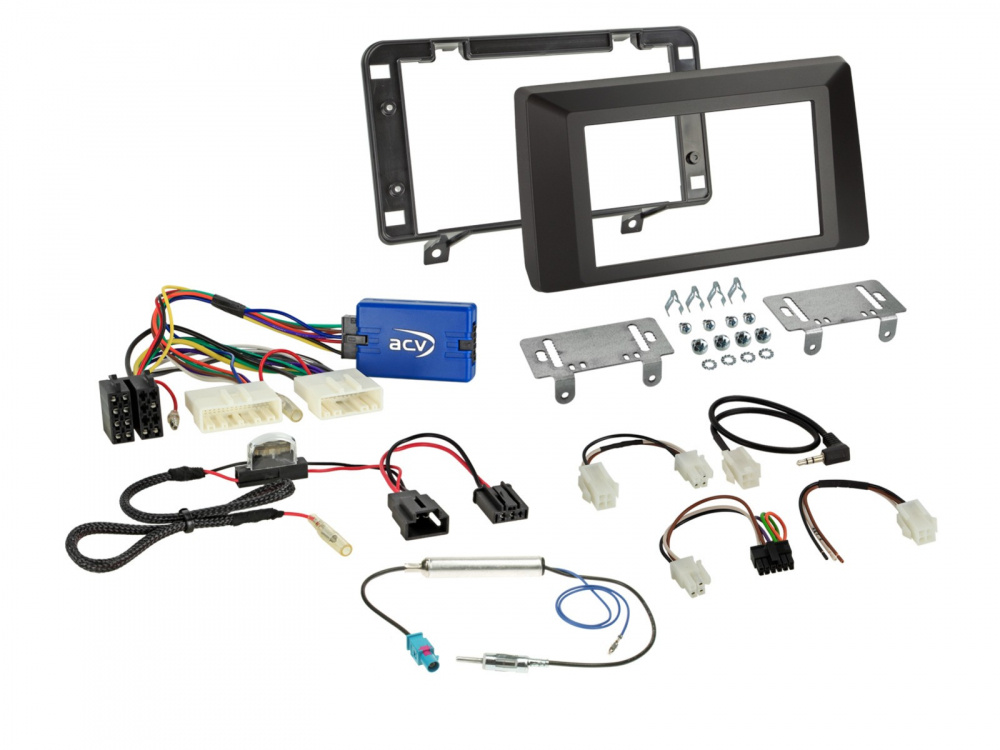 ACV Installationskit till Dacia Duster 2021-2024, 2-DIN