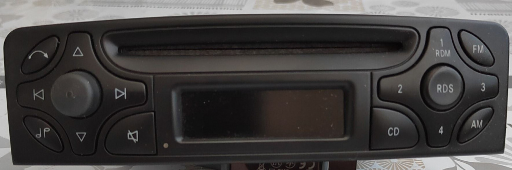 Rattstyrningskablage Mercedes C-klass/CLK, 10-polig Mini-ISO