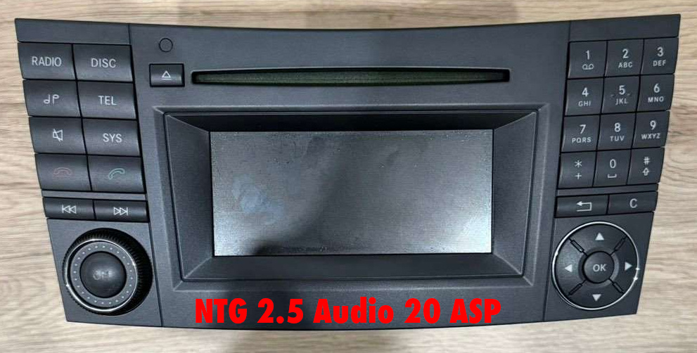 Rattstyrningskablage Mercedes Command 02-11