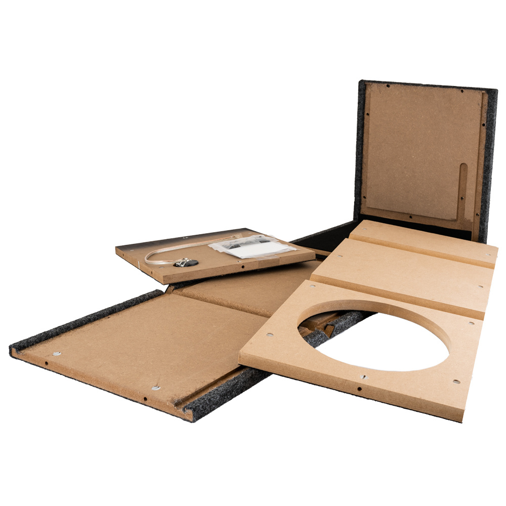 Montera baslåda-kit, omonterad portad 1x10