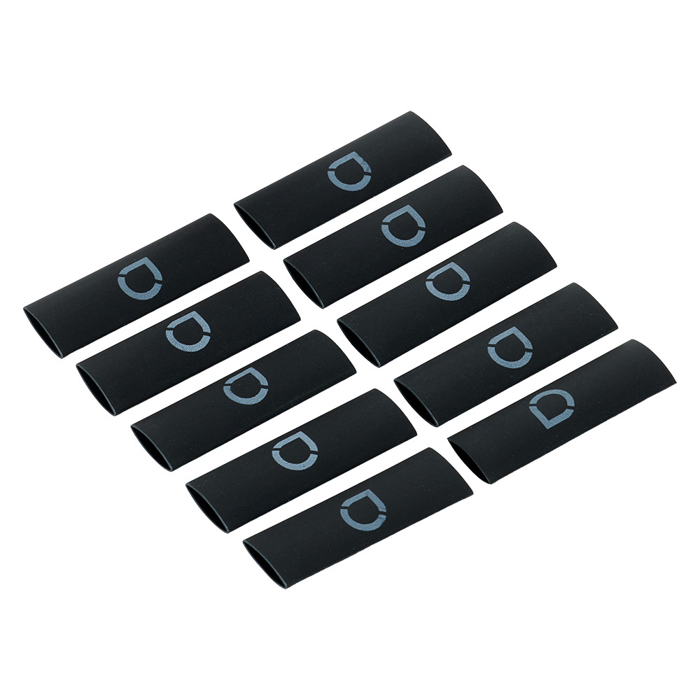 Auto-Connect 10-pack krympslang 8mm, svart