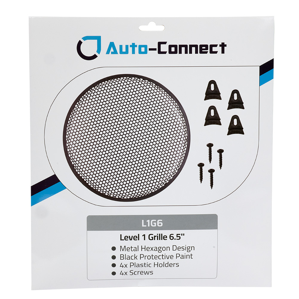 Auto-Connect Hexagon högtalargaller, 6.5 tum