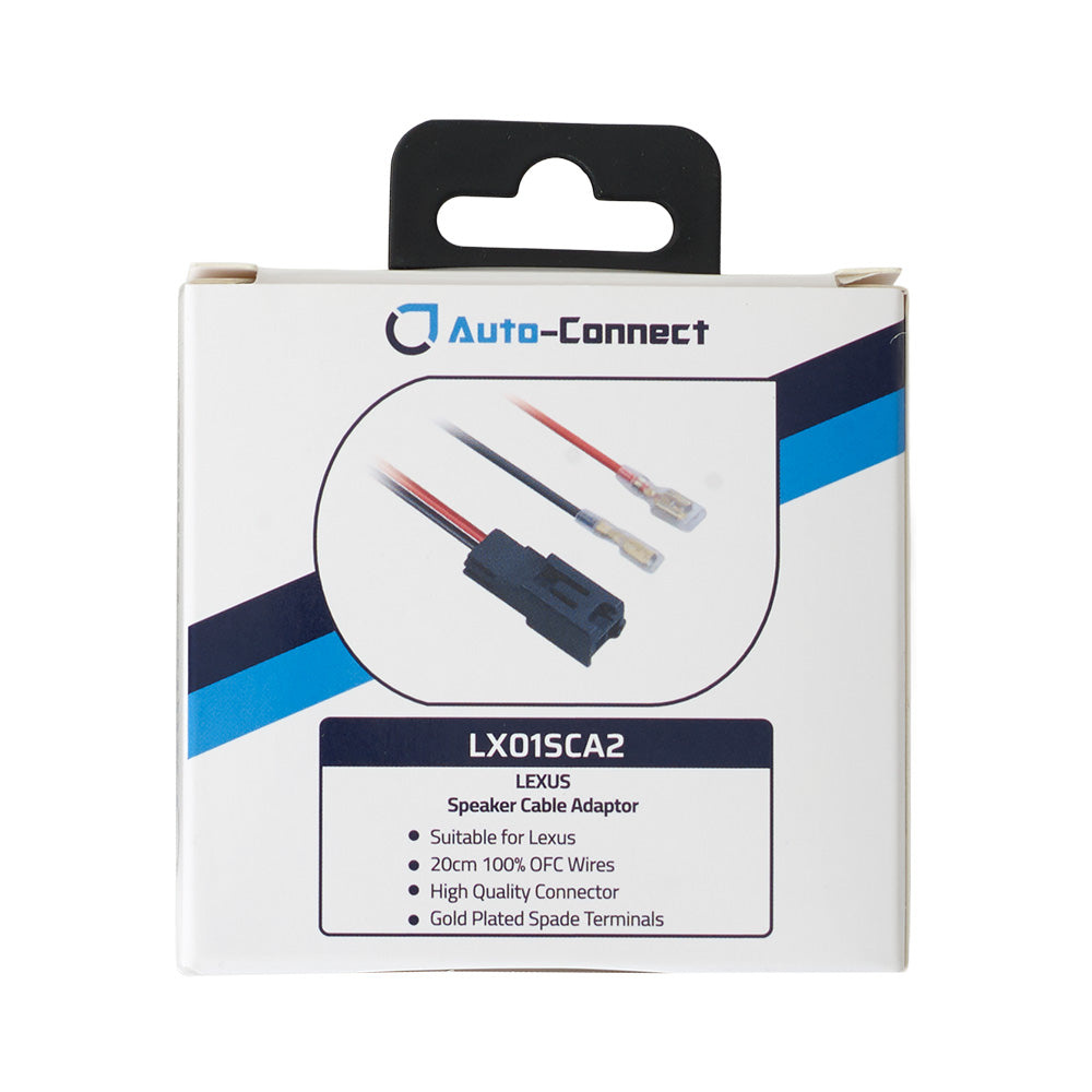 Auto-Connect högtalarkontakt till nyare Lexus, par