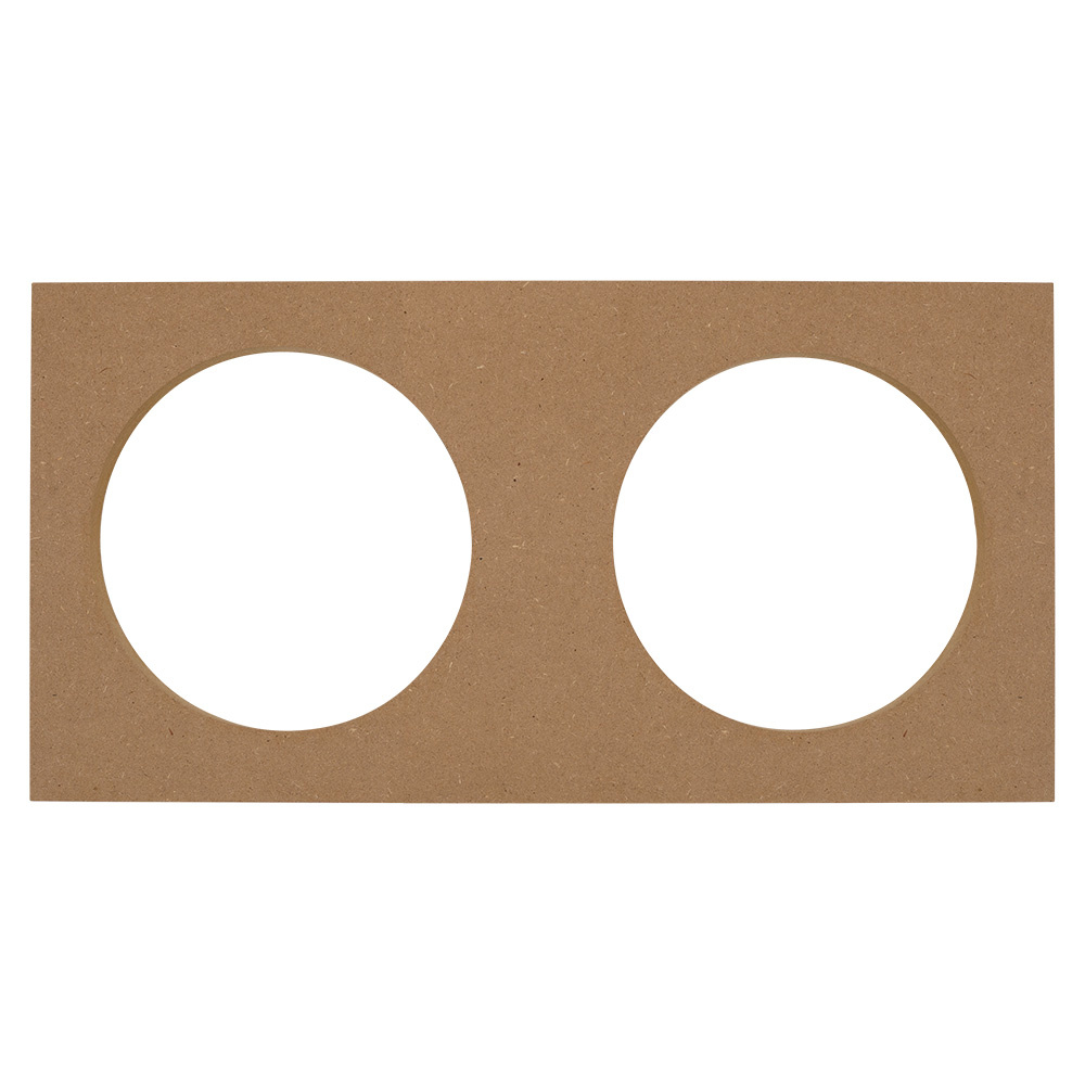 MDF-monteringsplatta, 2x6.5 tum
