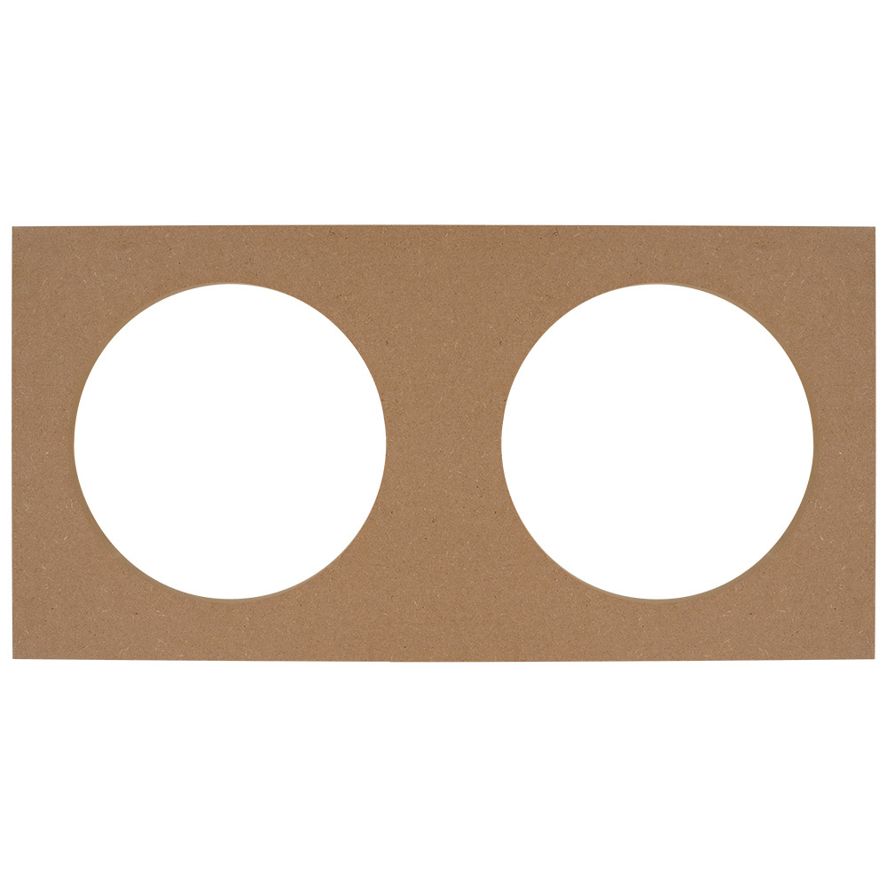 MDF-monteringsplatta, 2x8 tum