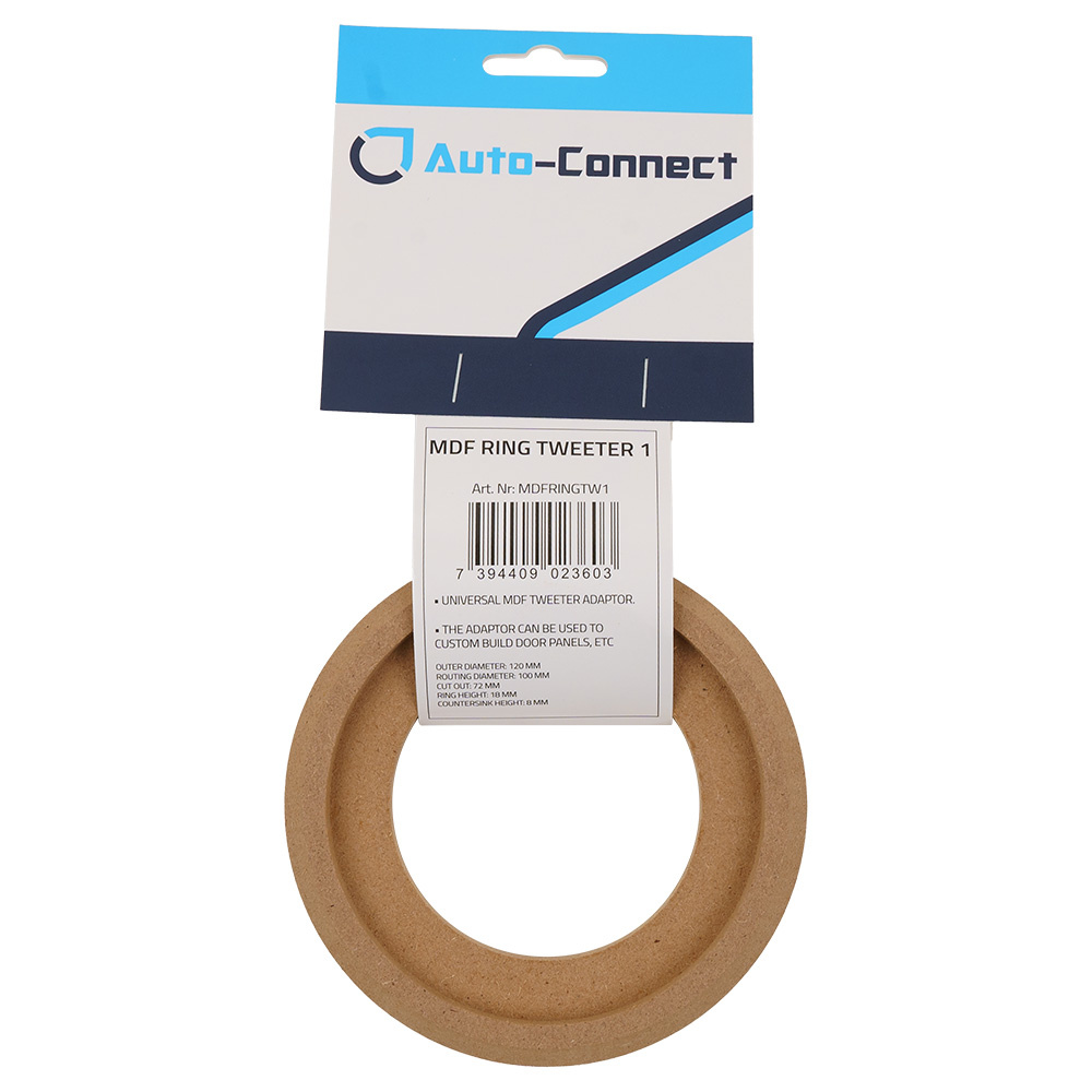 MDF-ring till diskant, 72 mm